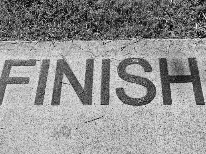 finish, end, completed
