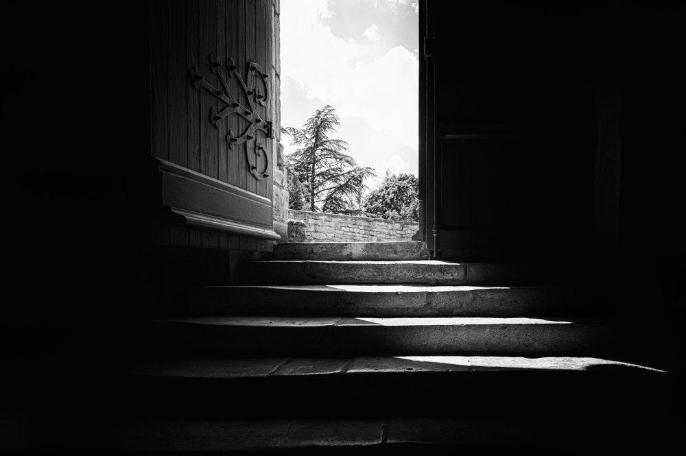 The way into the light...