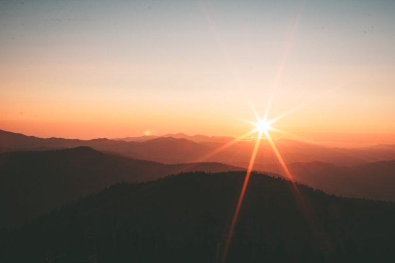 Sunset at Clingmans Dome