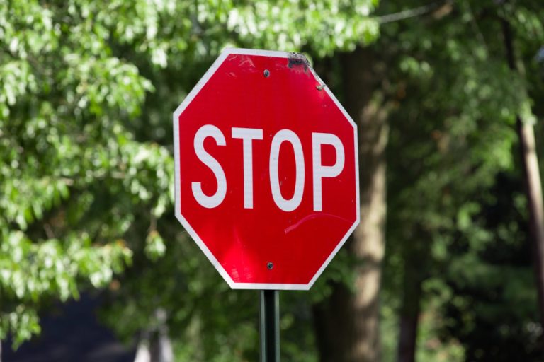 Imperfect Stop Sign