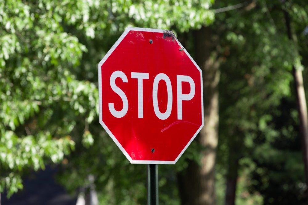 Imperfect Stop Sign